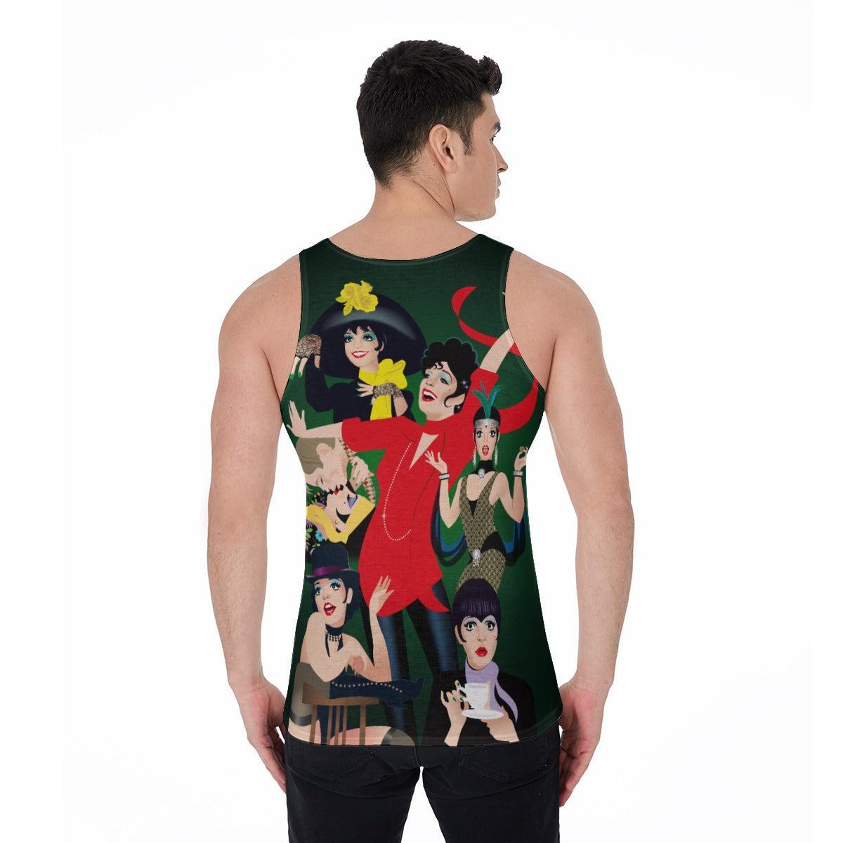 Halston Hangover (Allover Tank Top)-Allover Tank Top-Swish Embassy