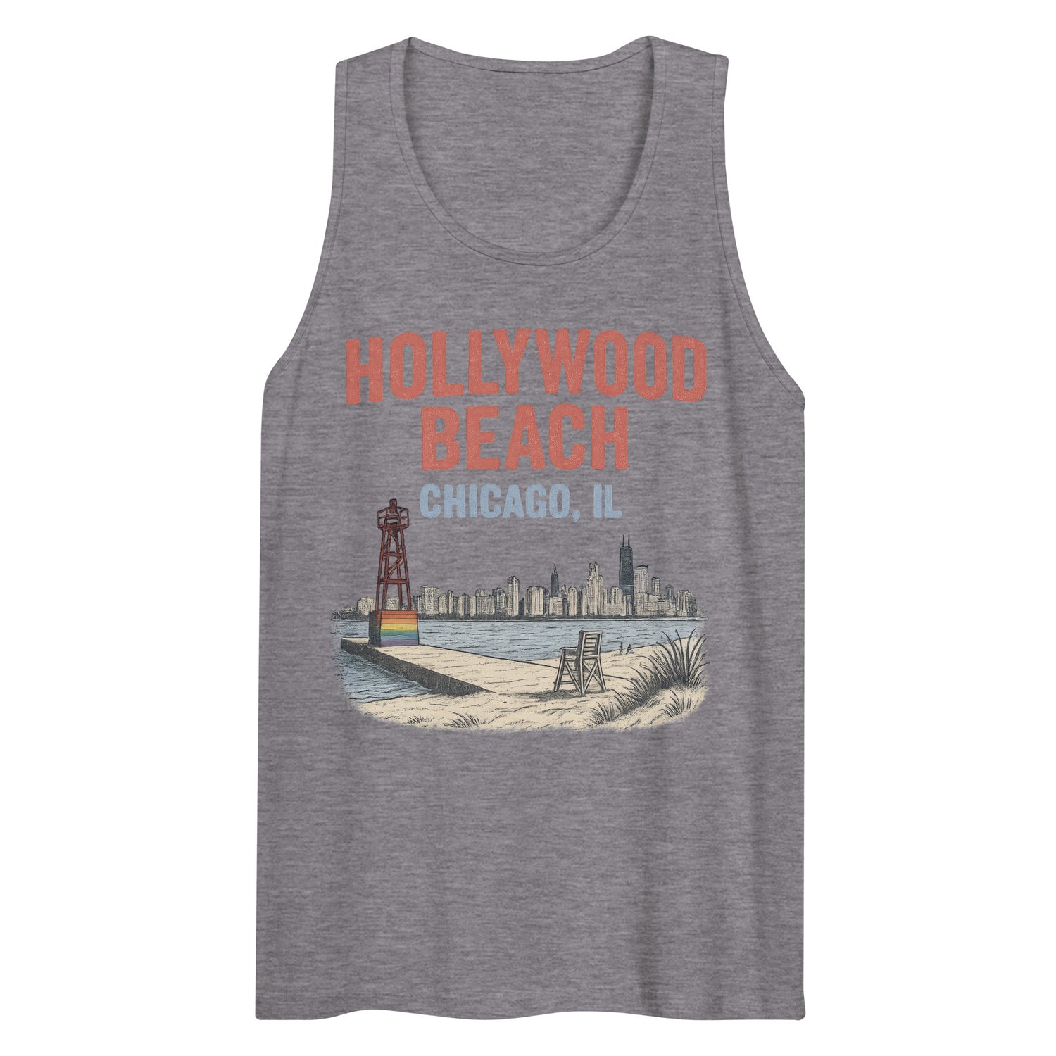 Hollywood Beach (Tank Top)-Tank Top (Staging)-Swish Embassy