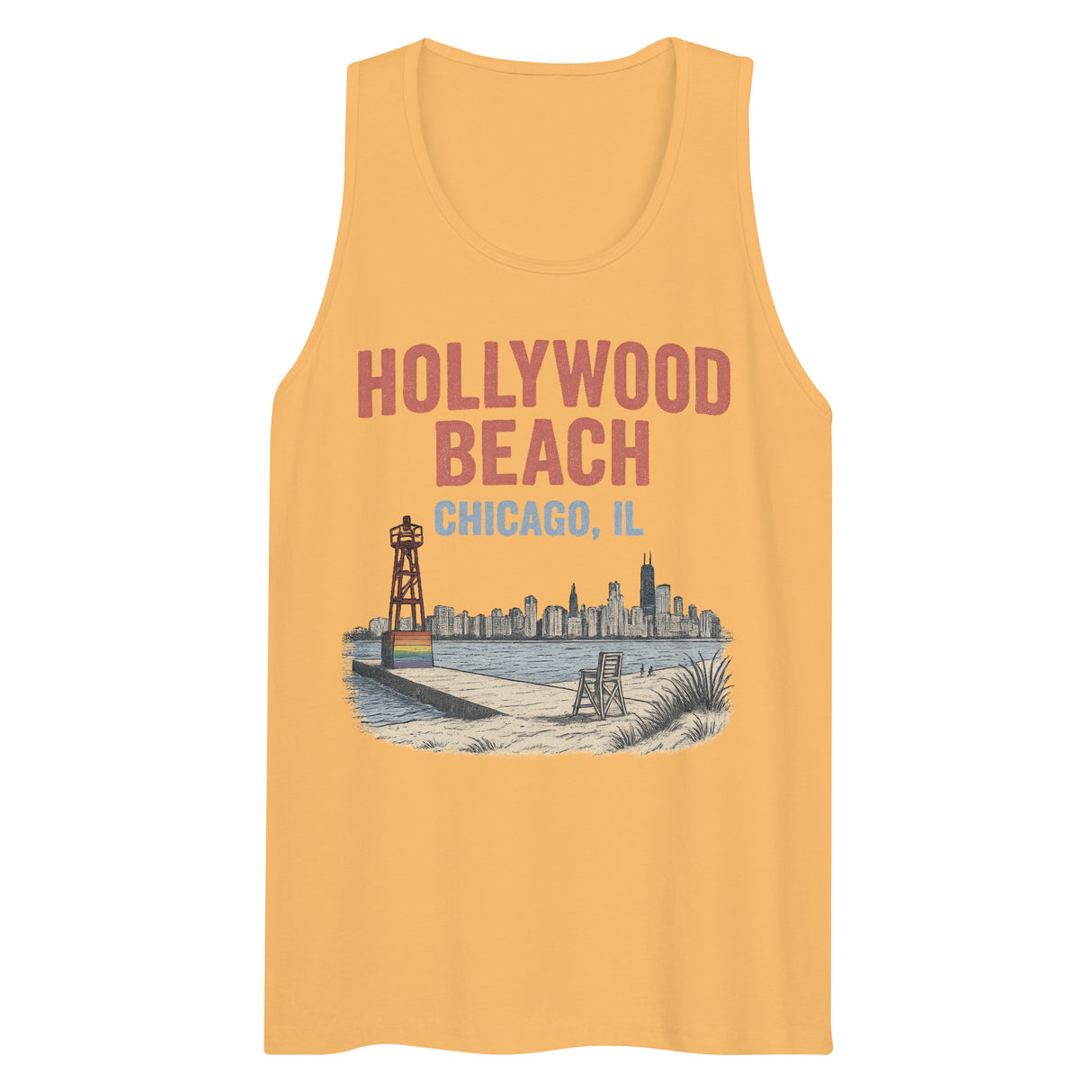 Hollywood Beach (Tank Top)-Tank Top (Staging)-Swish Embassy