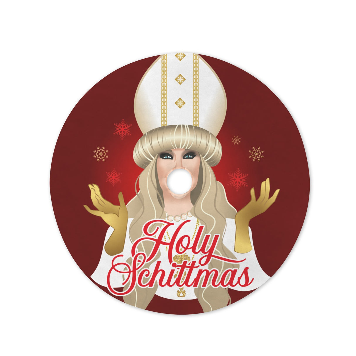 Holy Schittmas (Tree Skirt)-Tree Skirts-Swish Embassy