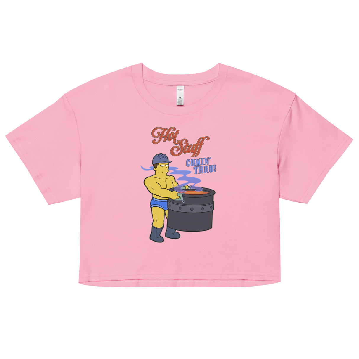 Hot Stuff Comin’ Thru (Crop Top)-Crop Top-Swish Embassy