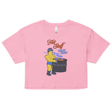 Hot Stuff Comin’ Thru (Crop Top)-Crop Top-Swish Embassy