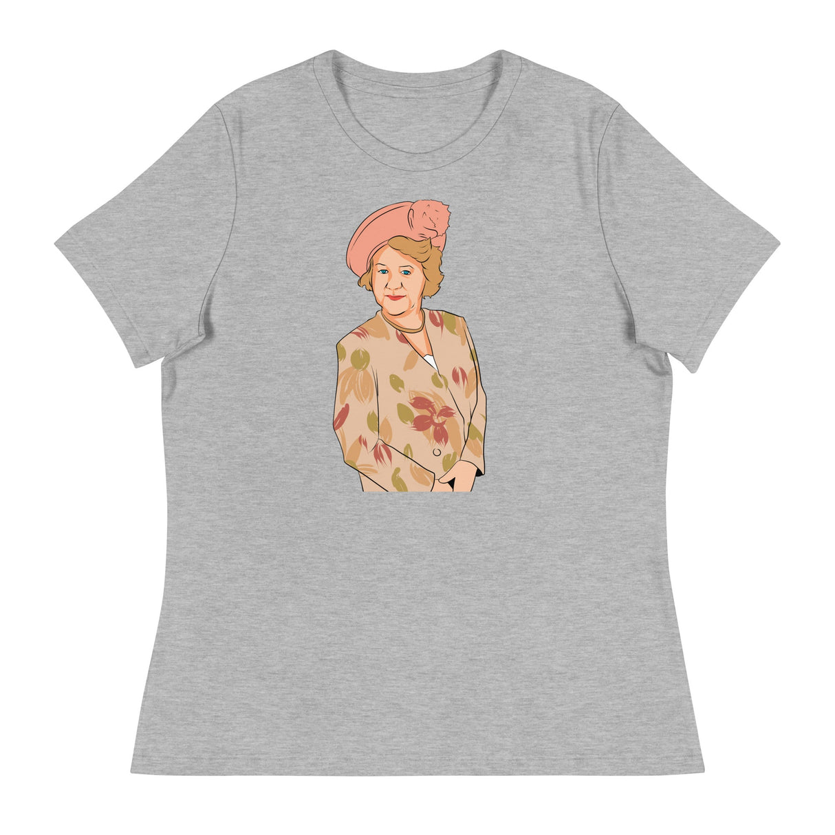 Hyacinth (Women's Relaxed T-Shirt)-Women's T-Shirts-Swish Embassy