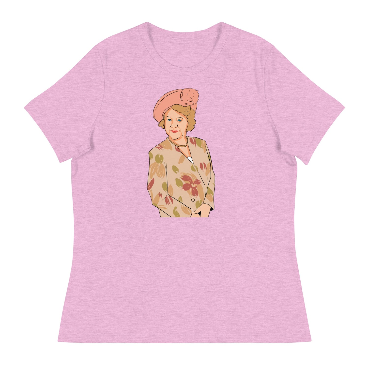 Hyacinth (Women's Relaxed T-Shirt)-Women's T-Shirts-Swish Embassy