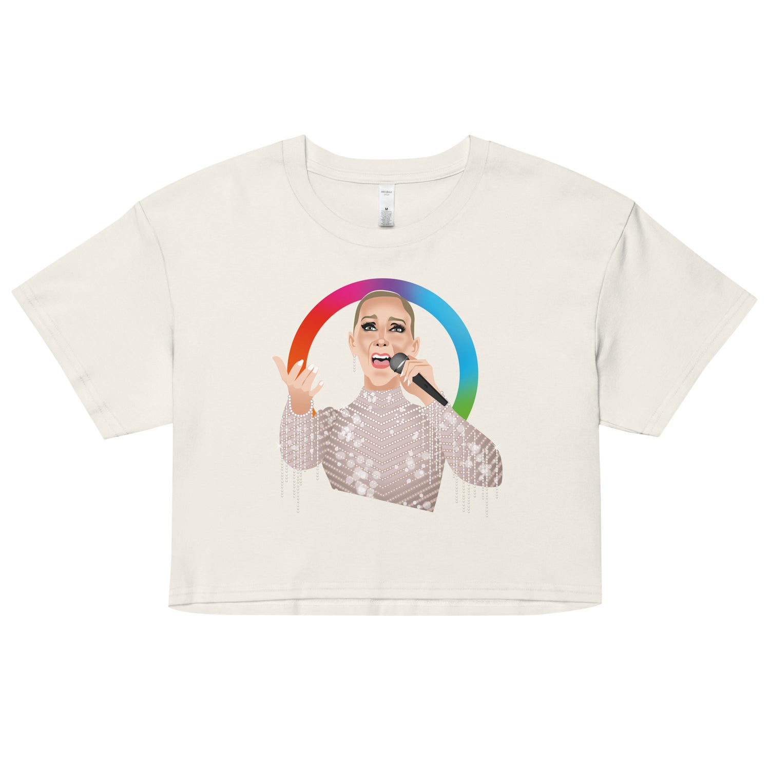 Hymne à l’amour (Crop Top)-Crop Top-Swish Embassy