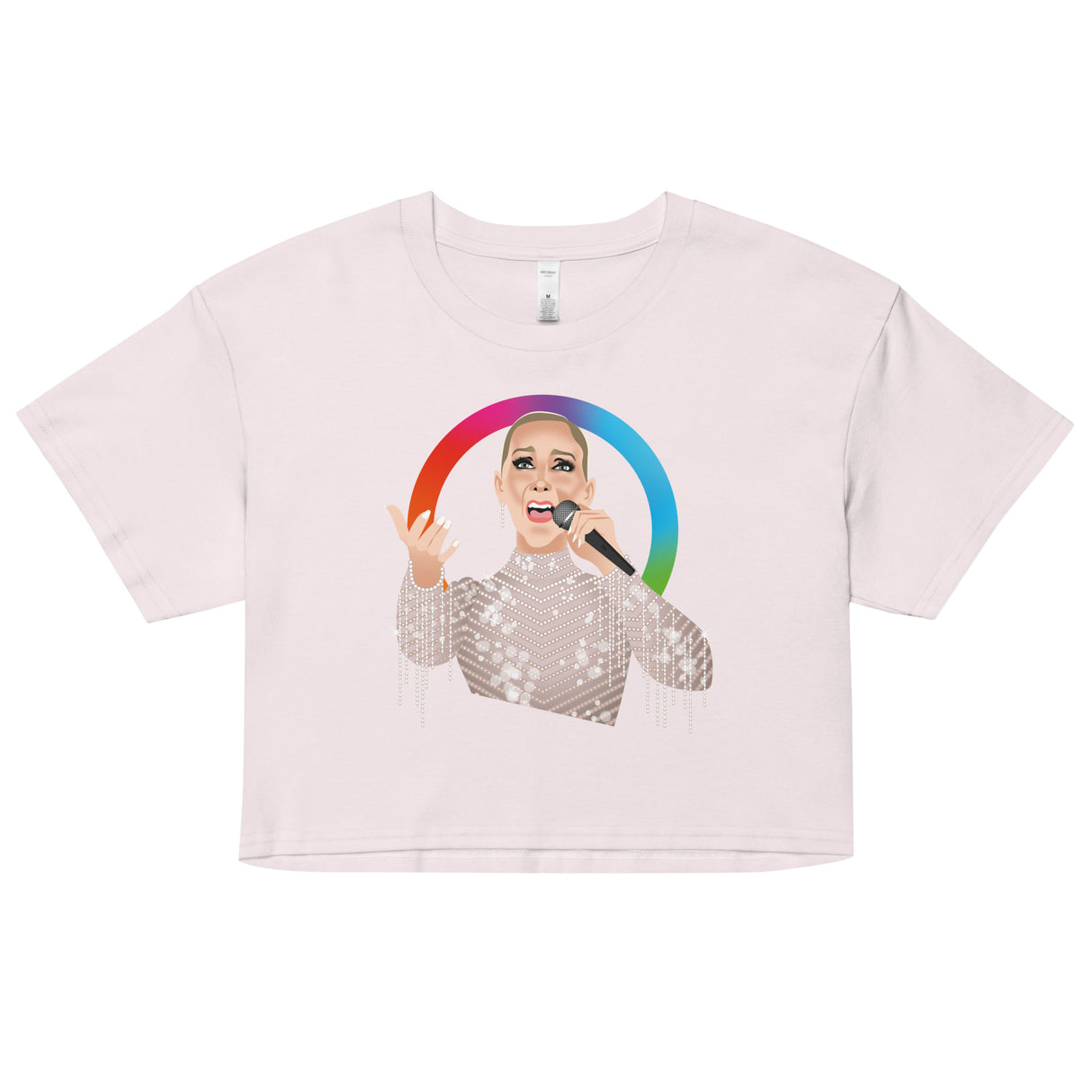 Hymne à l’amour (Crop Top)-Crop Top-Swish Embassy