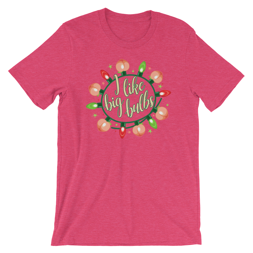 I Like Big Bulbs-Christmas T-Shirts-Swish Embassy