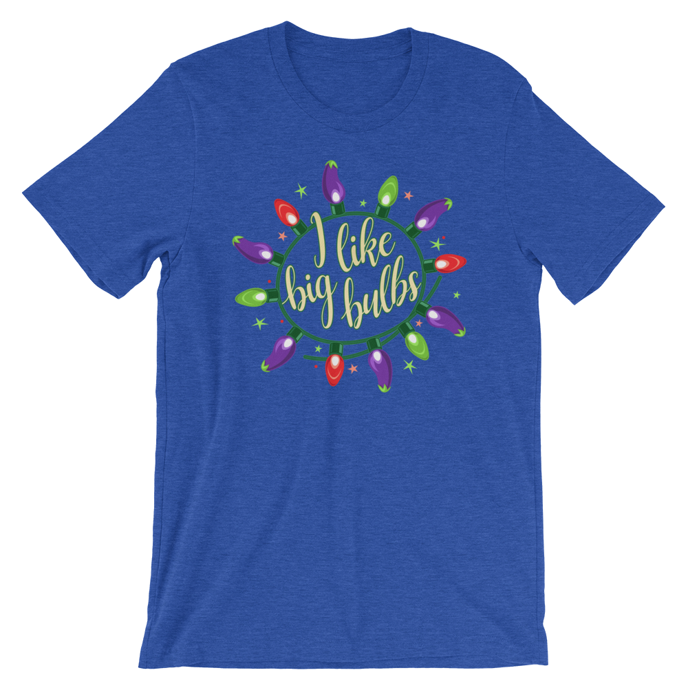 I Like Big Bulbs-Christmas T-Shirts-Swish Embassy