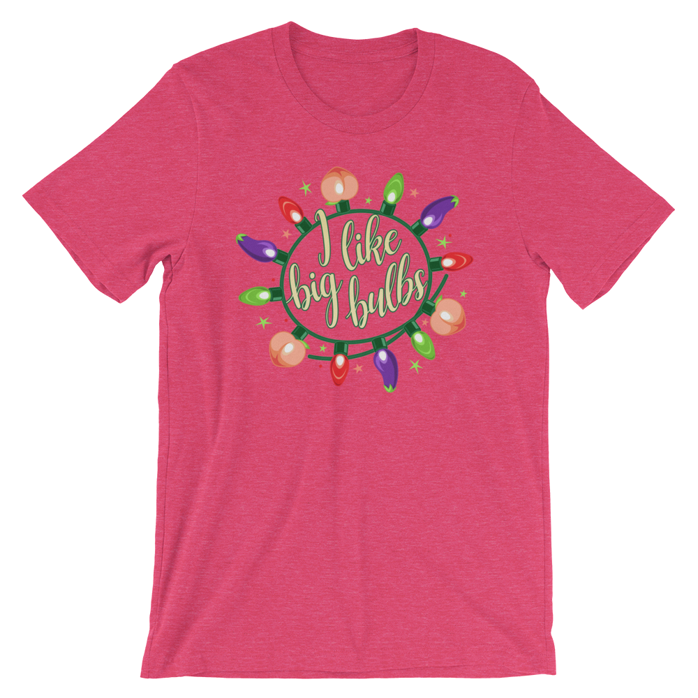 I Like Big Bulbs-Christmas T-Shirts-Swish Embassy