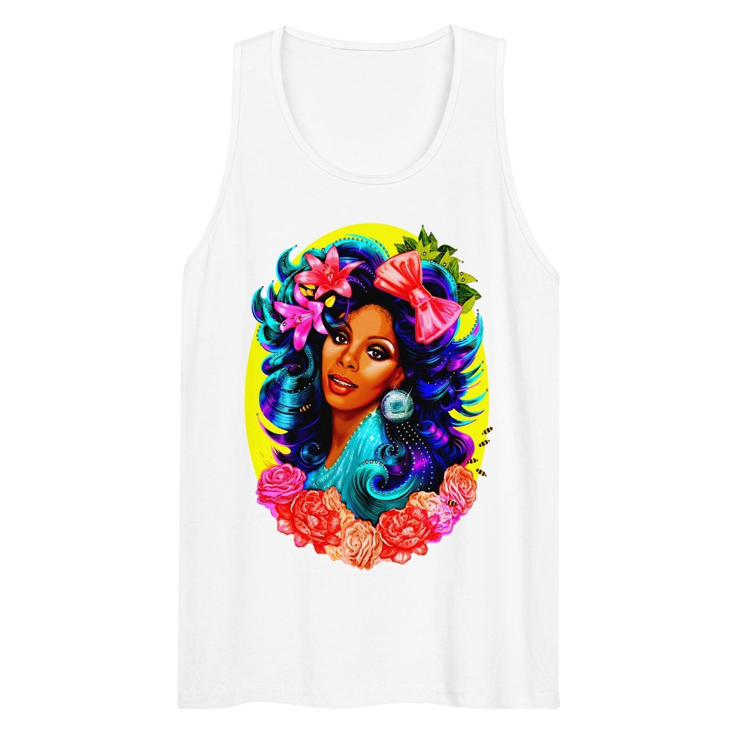 I Work Hard for My Wardrobe (Tank Top)-Tank Top-Swish Embassy