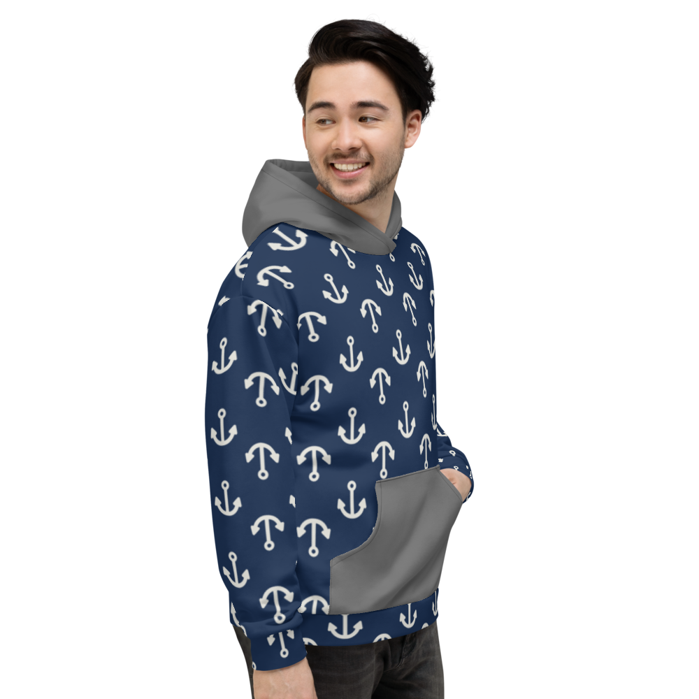 In the Navy (Allover Hoodie)-Allover Hoodie-Swish Embassy