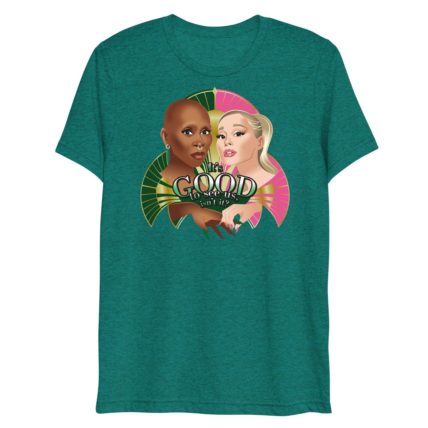 It's Good to See Us (Triblend)-Triblend T-Shirt-Swish Embassy