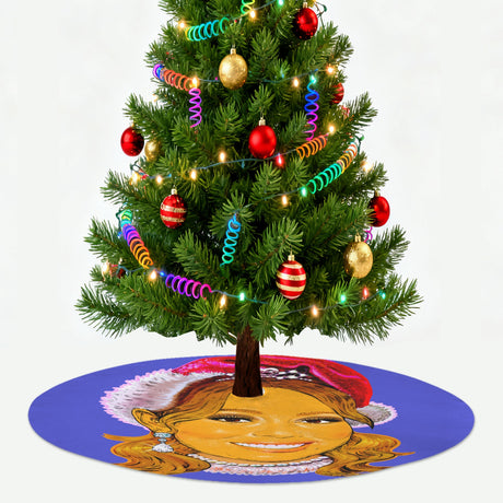 It's Time (Tree Skirt)-Tree Skirts-Swish Embassy