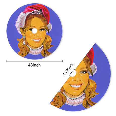 It's Time (Tree Skirt)-Tree Skirts-Swish Embassy