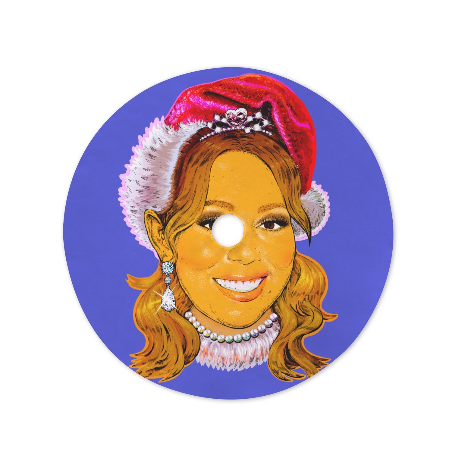 It's Time (Tree Skirt)-Tree Skirts-Swish Embassy