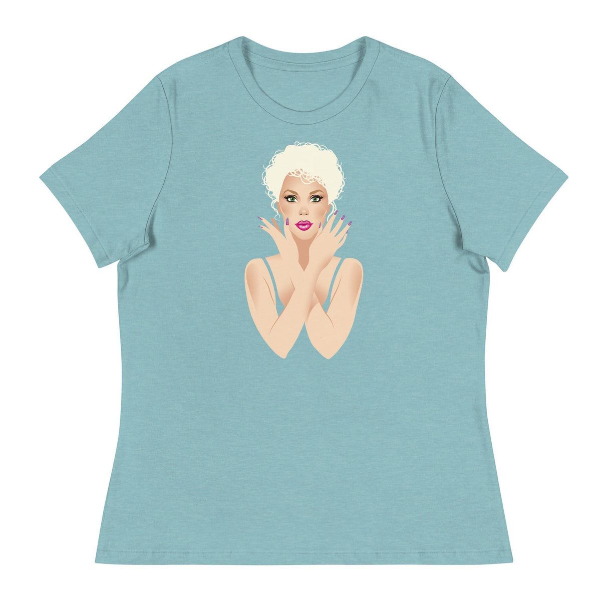 Jazzhands (Women's Relaxed T-Shirt)-Women's T-Shirts-Swish Embassy