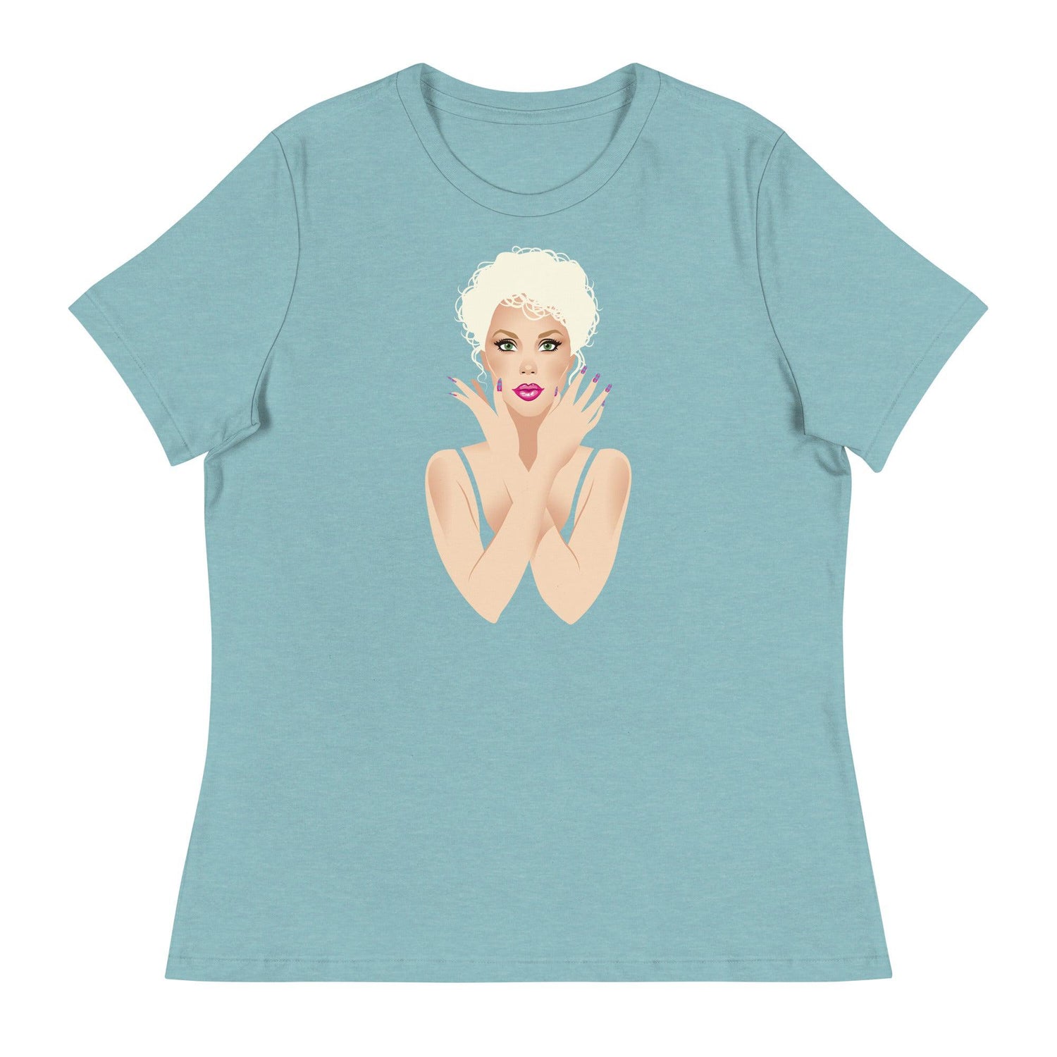 Jazzhands (Women's Relaxed T-Shirt)-Women's T-Shirts-Swish Embassy