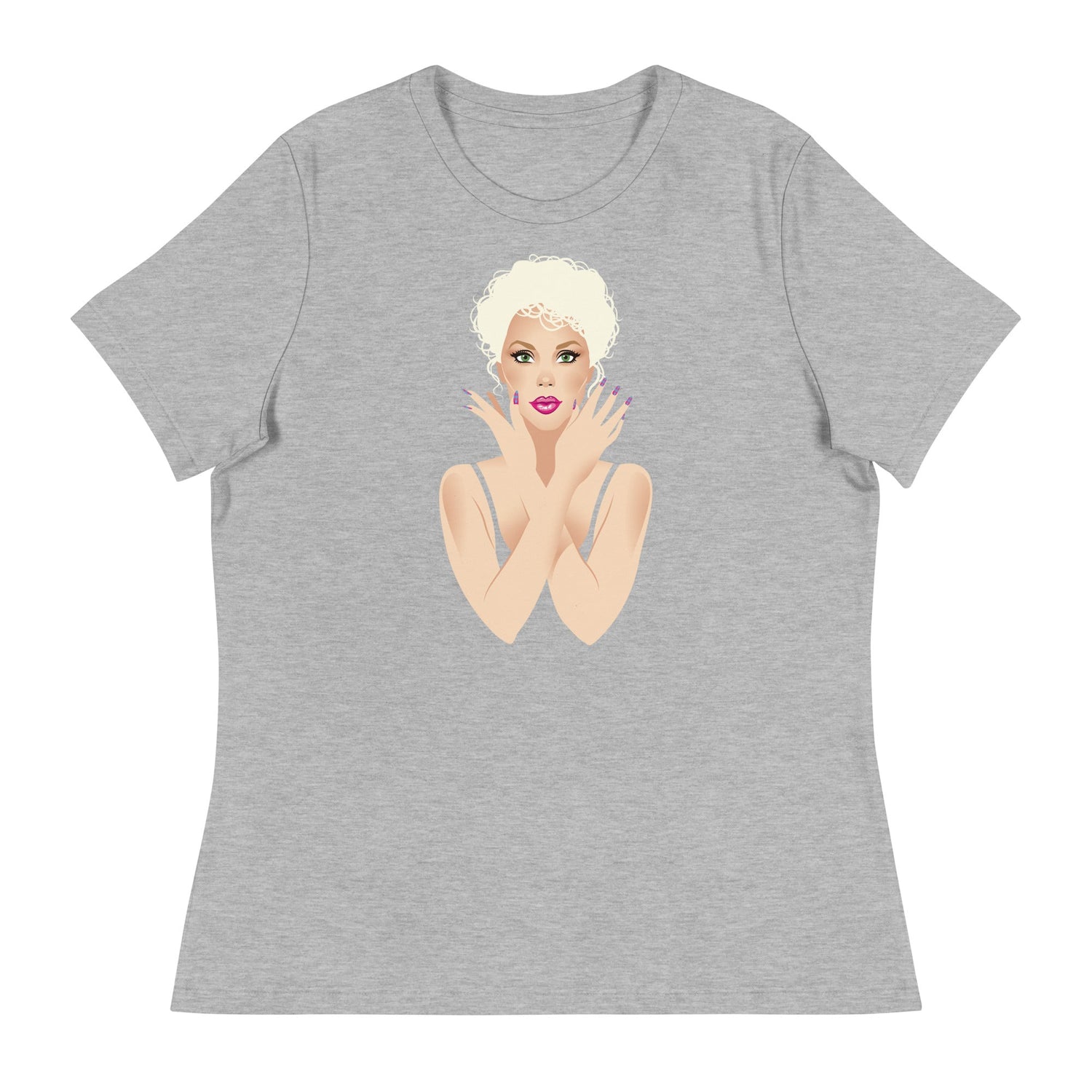 Jazzhands (Women's Relaxed T-Shirt)-Women's T-Shirts-Swish Embassy