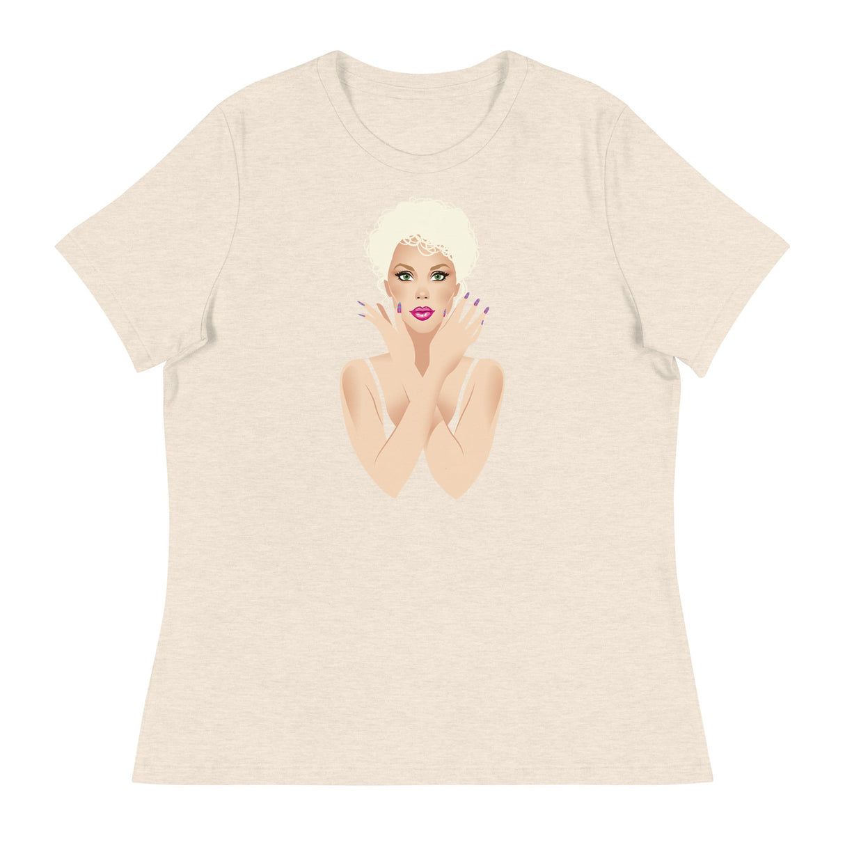 Jazzhands (Women's Relaxed T-Shirt)-Women's T-Shirts-Swish Embassy