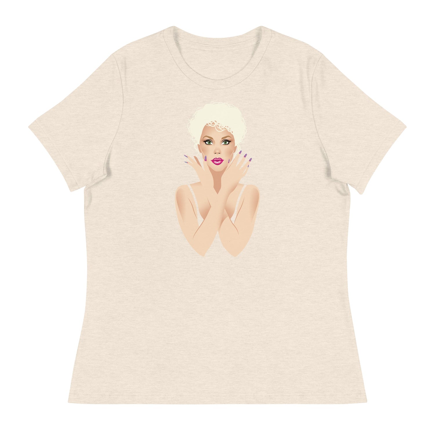 Jazzhands (Women's Relaxed T-Shirt)-Women's T-Shirts-Swish Embassy