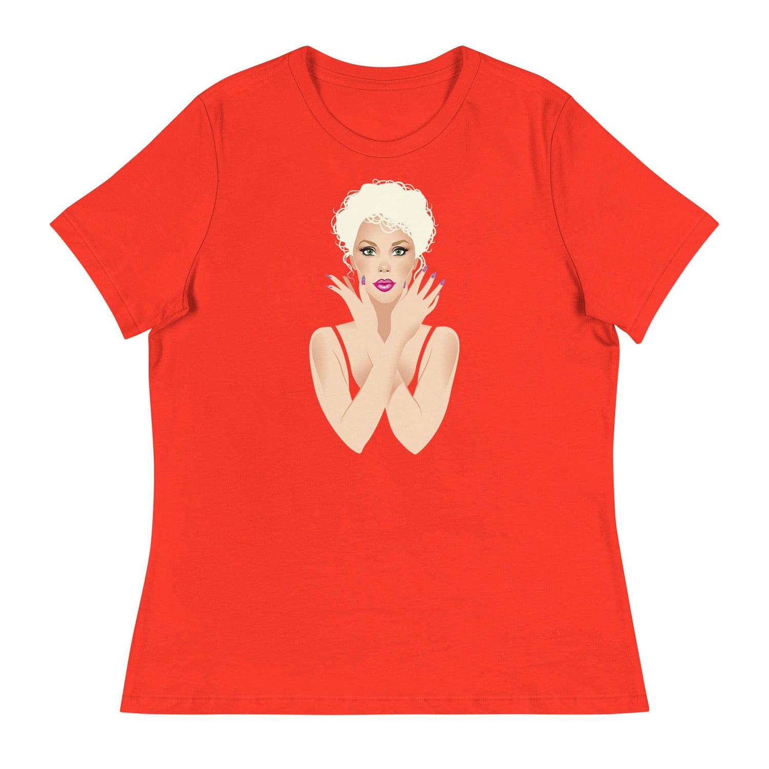Jazzhands (Women's Relaxed T-Shirt)-Women's T-Shirts-Swish Embassy