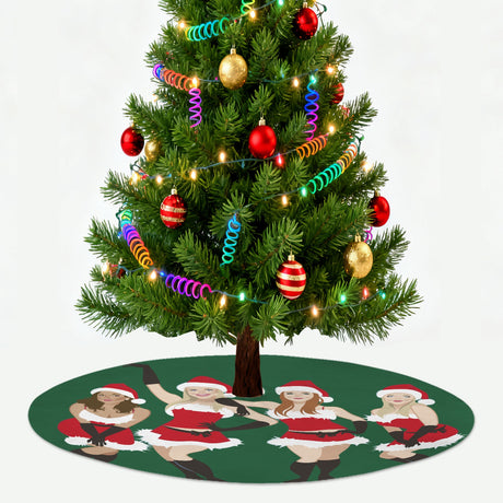 Jingle Bell Rock (Tree Skirt)-Tree Skirts-Swish Embassy