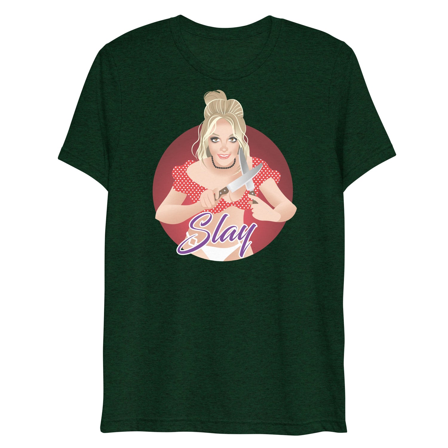 Knife's Edge (Triblend)-Triblend T-Shirt-Swish Embassy