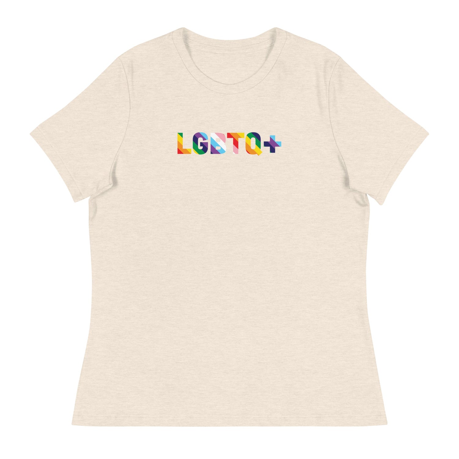 LGBTQ+ (Women's Relaxed T-Shirt)-Women's T-Shirts-Swish Embassy