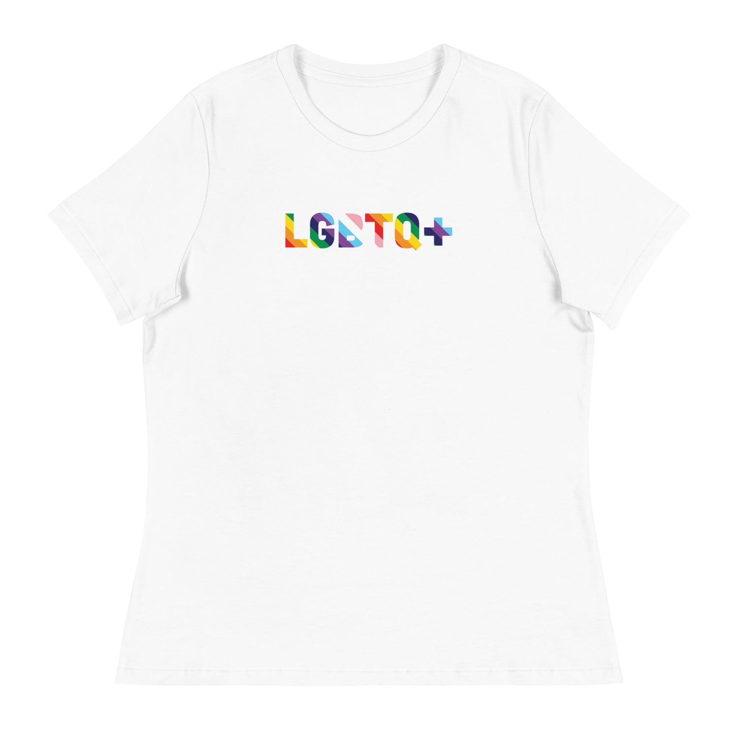 LGBTQ+ (Women's Relaxed T-Shirt)-Women's T-Shirts-Swish Embassy