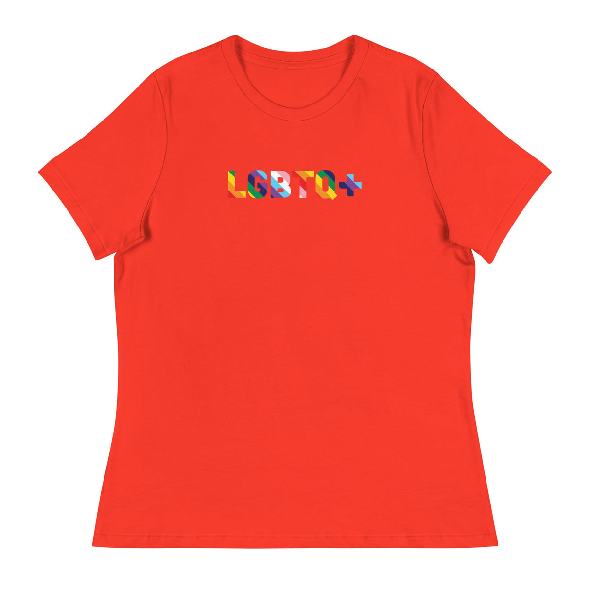 LGBTQ+ (Women's Relaxed T-Shirt)-Women's T-Shirts-Swish Embassy