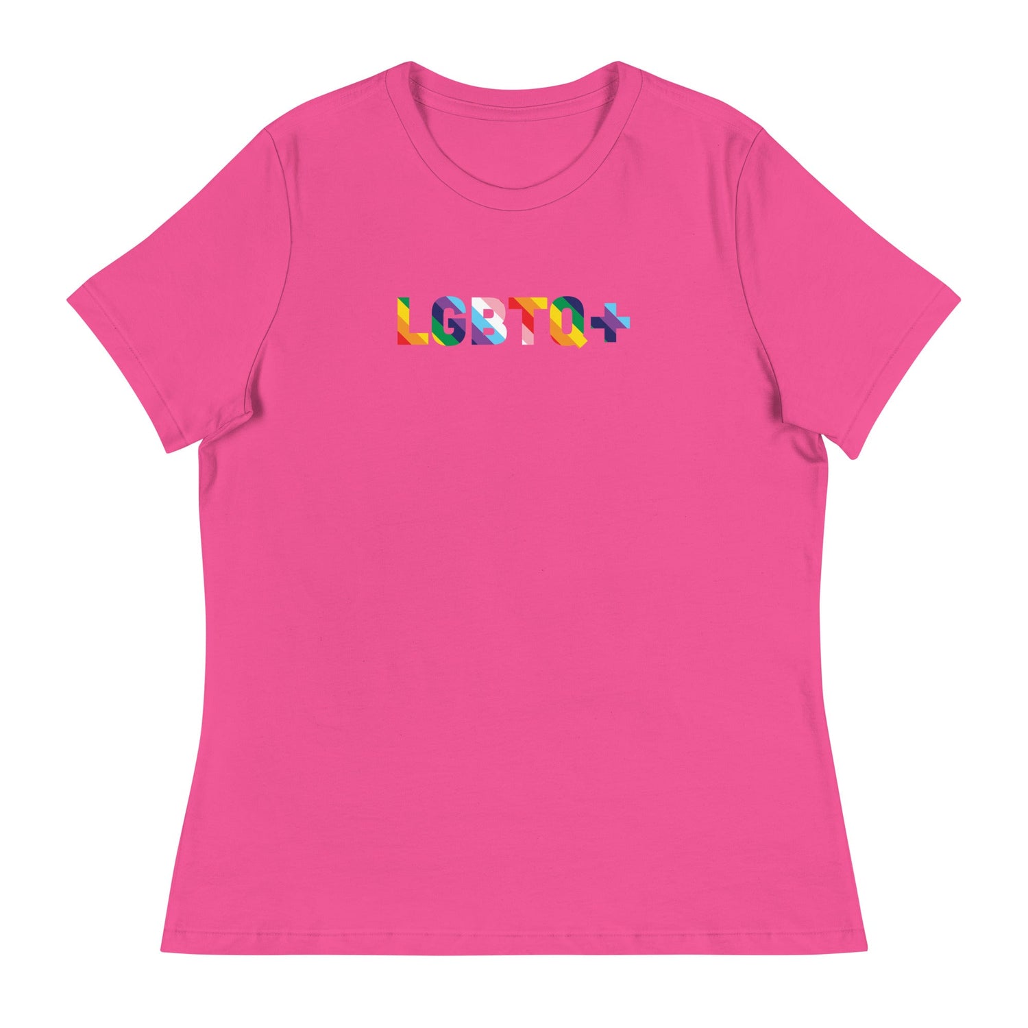 LGBTQ+ (Women's Relaxed T-Shirt)-Women's T-Shirts-Swish Embassy
