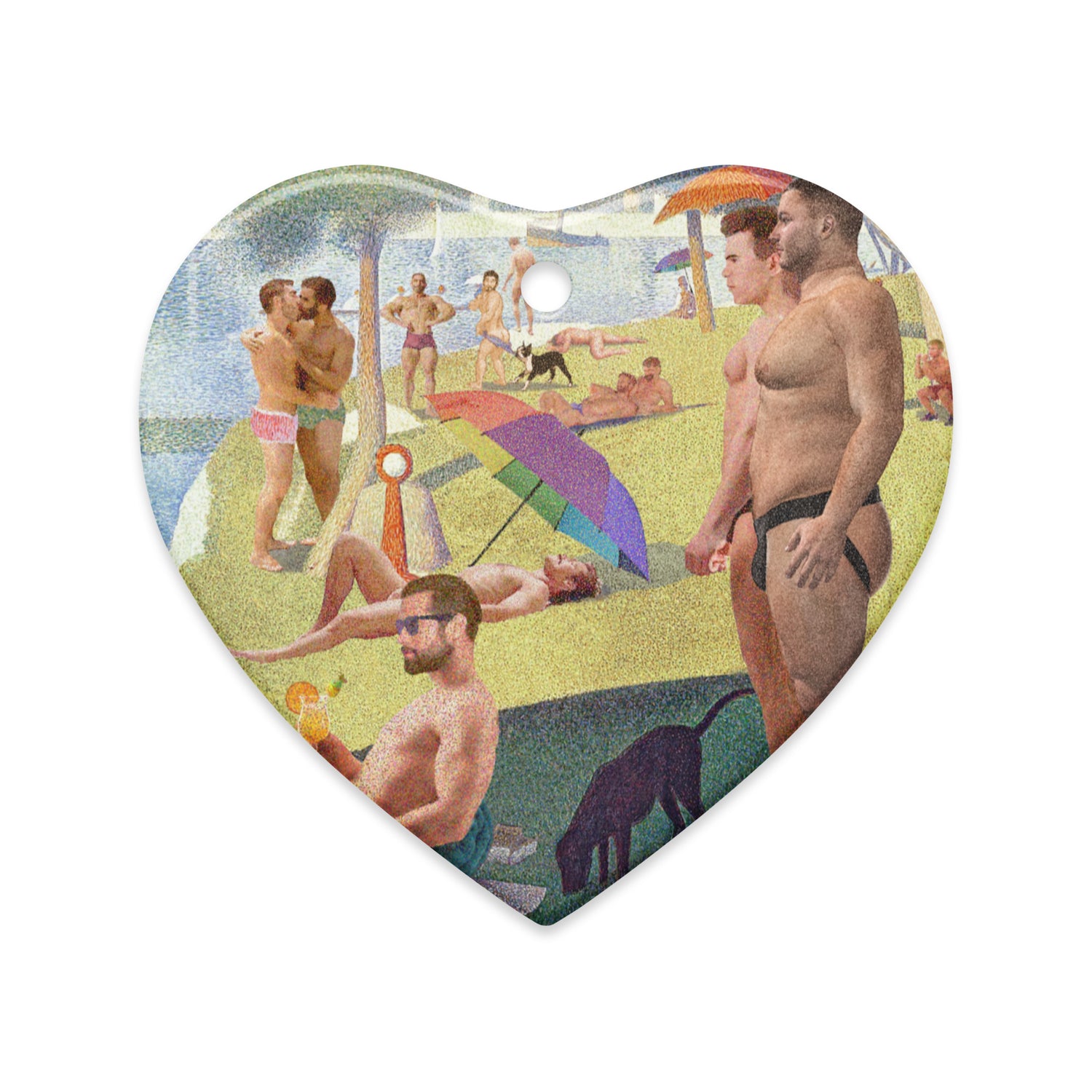 La Grande Jock (Ceramic ornament)-Ceramic Ornament-Swish Embassy