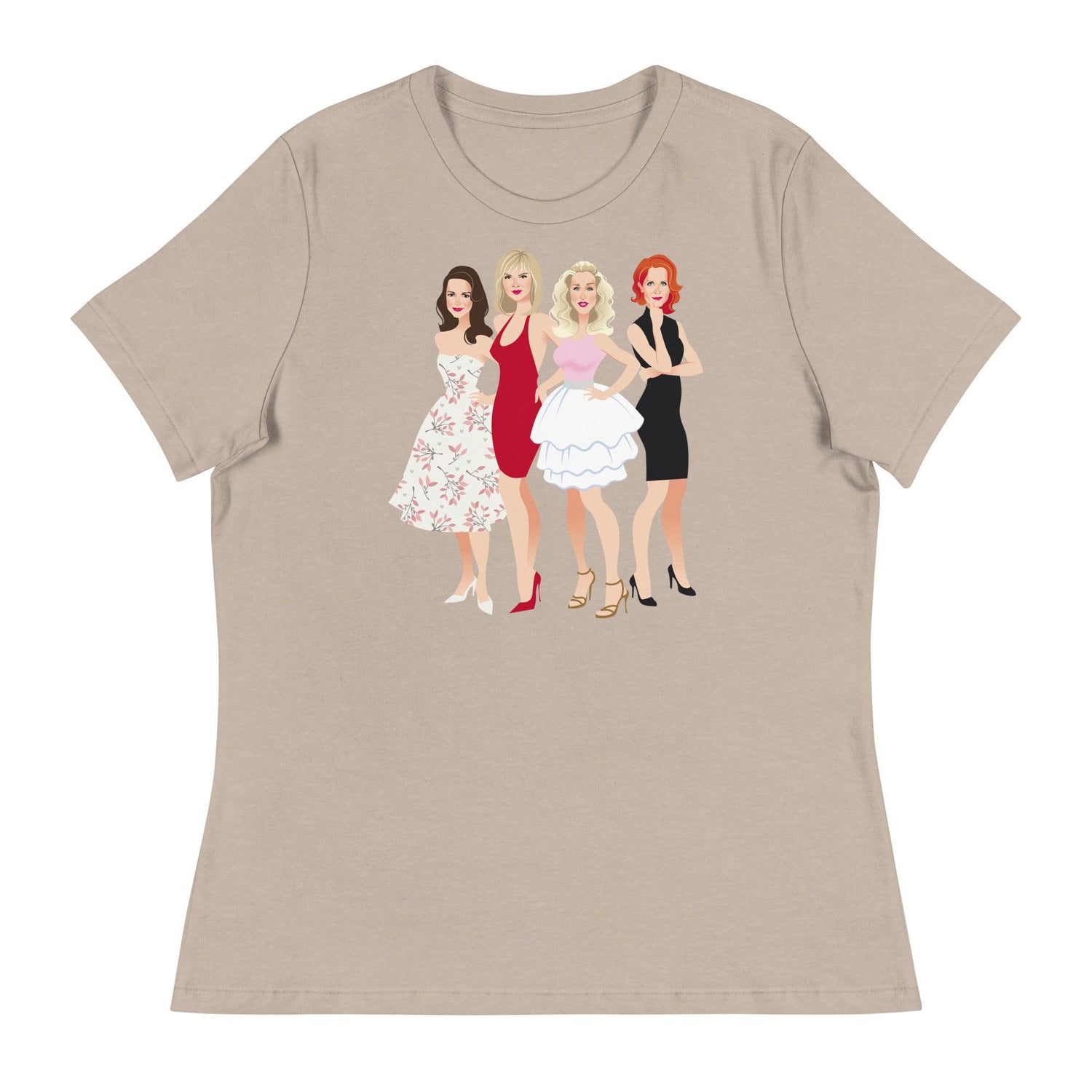 Ladies Who Brunch (Women's Relaxed T-Shirt)-Women's T-Shirts-Swish Embassy