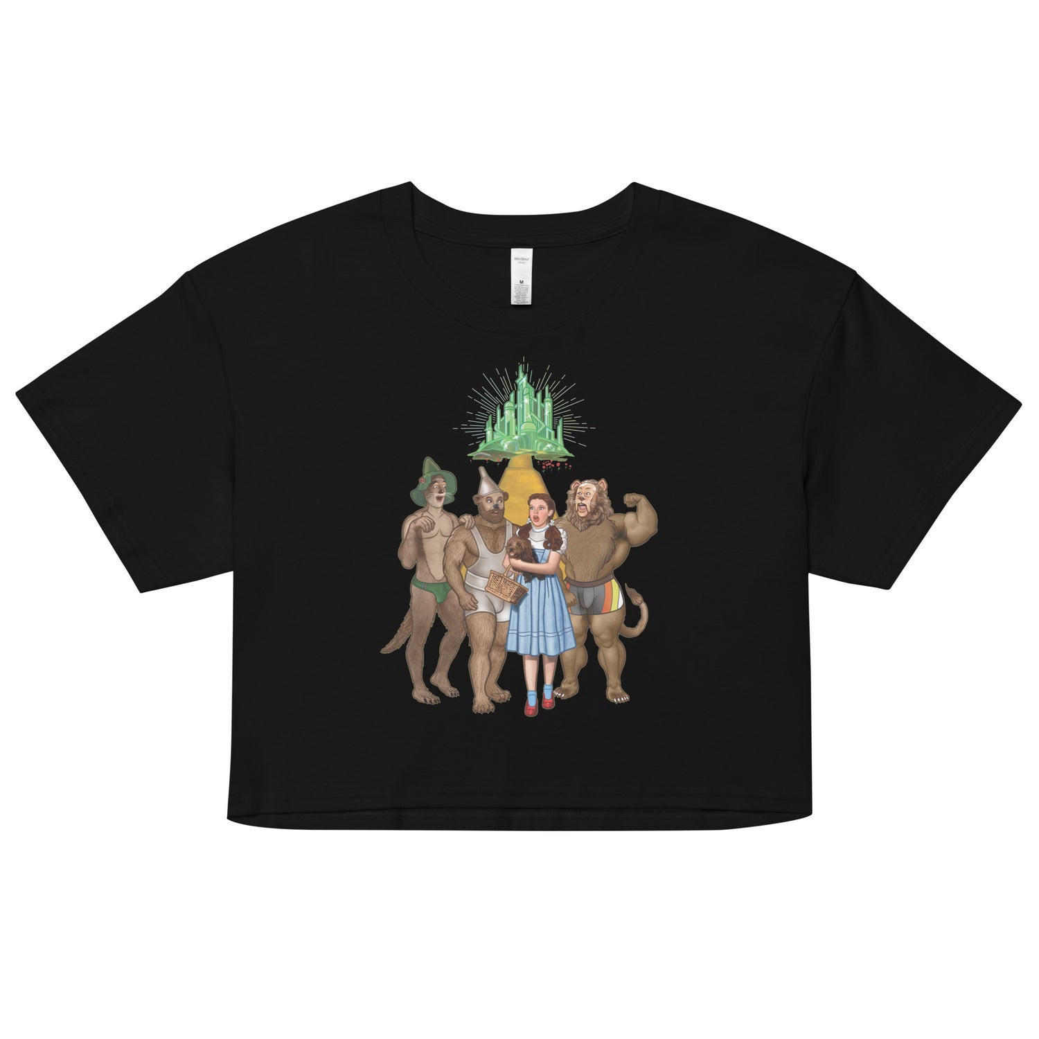 Lions and Otters and Bears, Oh my! (Crop Top)-Crop Top-Swish Embassy