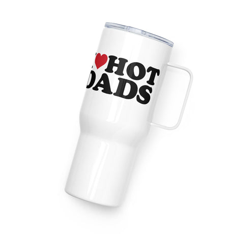 Love Hot Dads (Travel Mug)-Travel Mug-Swish Embassy
