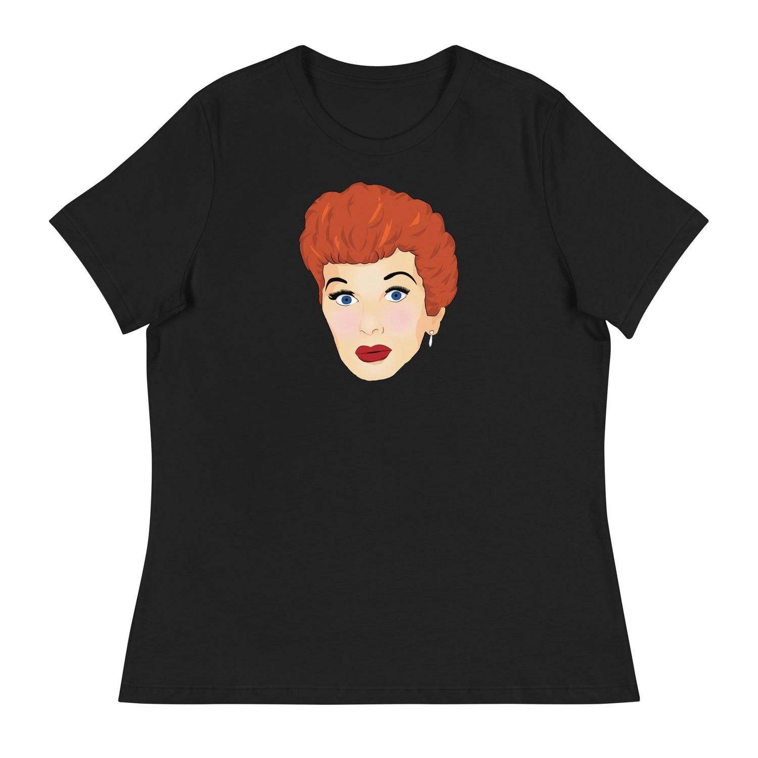 Lucy (Women's Relaxed T-Shirt)-Women's T-Shirts-Swish Embassy