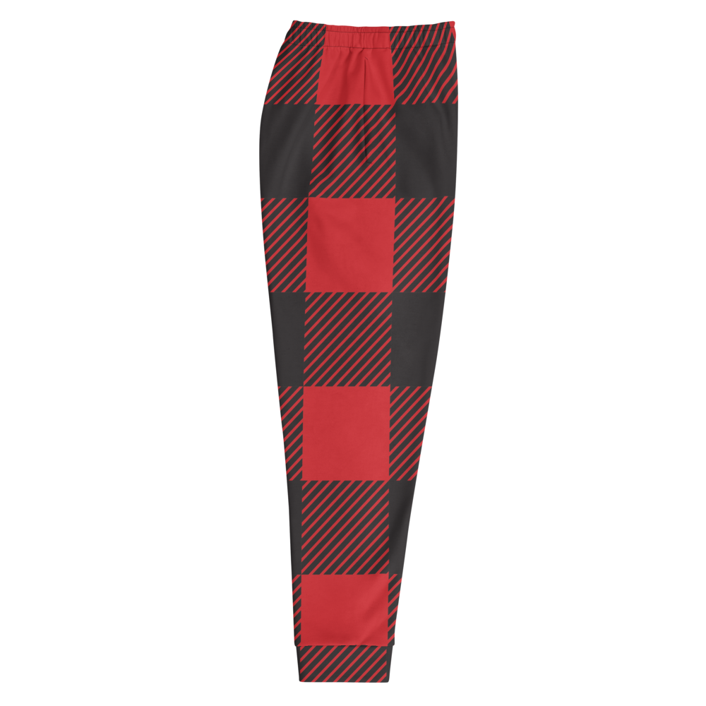 Lumberjack Plaid (Allover Sweatpants)-Sweatpants-Swish Embassy