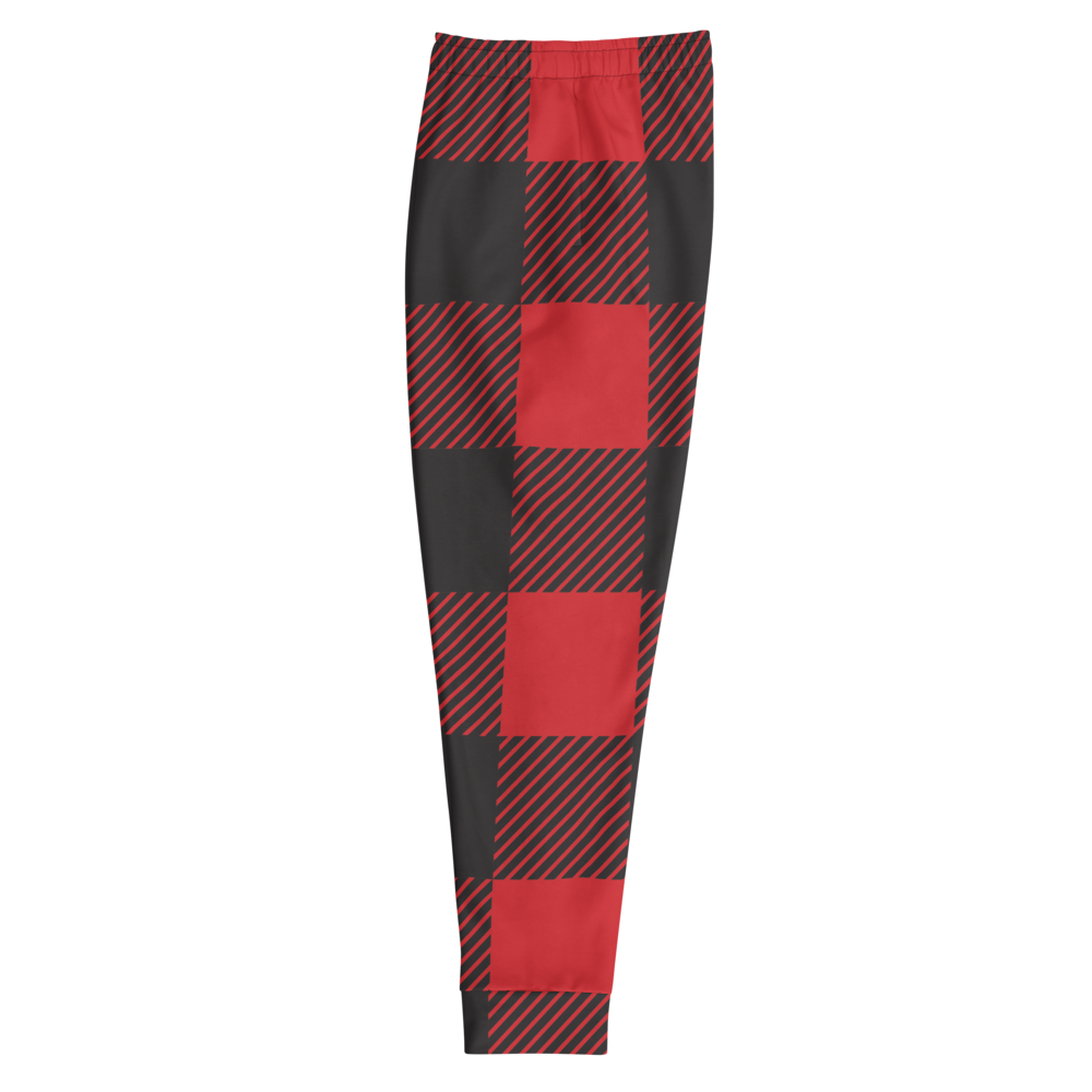 Lumberjack Plaid (Allover Sweatpants)-Sweatpants-Swish Embassy