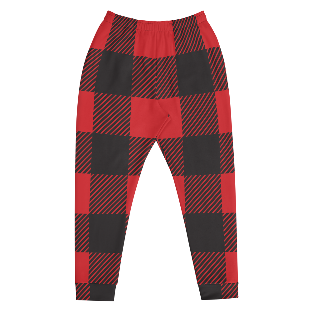 Lumberjack Plaid (Allover Sweatpants)-Sweatpants-Swish Embassy