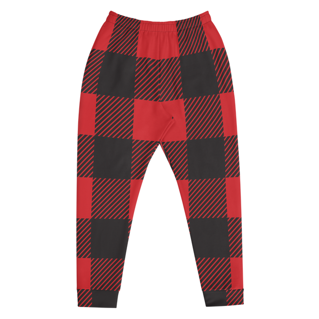Lumberjack Plaid (Allover Sweatpants)-Sweatpants-Swish Embassy