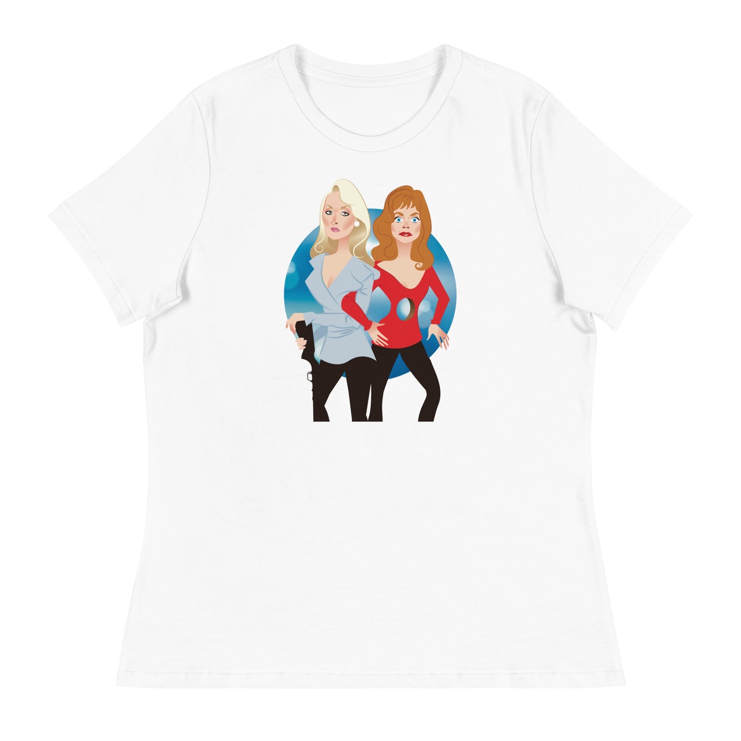 Mad &Hel (Women's Relaxed T-Shirt)-Women's T-Shirts-Swish Embassy