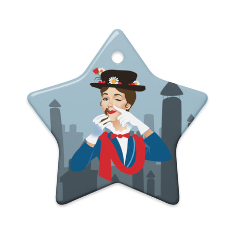 Mary Poppers (Ceramic ornament)-Ceramic Ornament-Swish Embassy