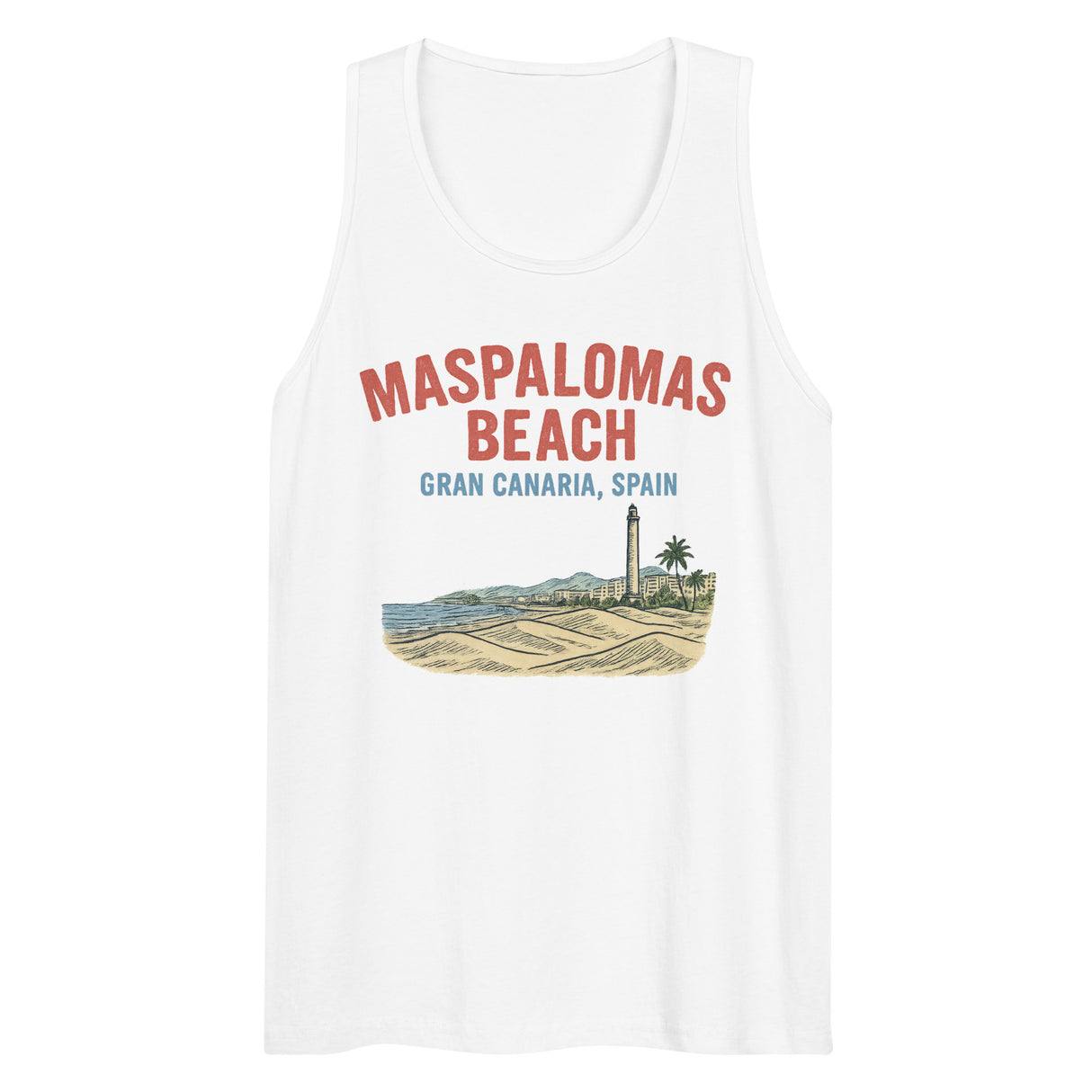 Maspalomas Beach (Tank Top)-Tank Top (Staging)-Swish Embassy