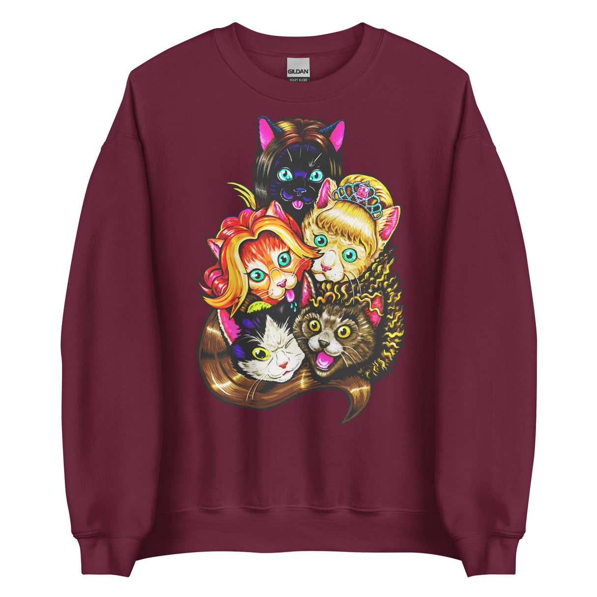 Meow Tell Me What You Want (Sweatshirt)-Sweatshirt-Swish Embassy