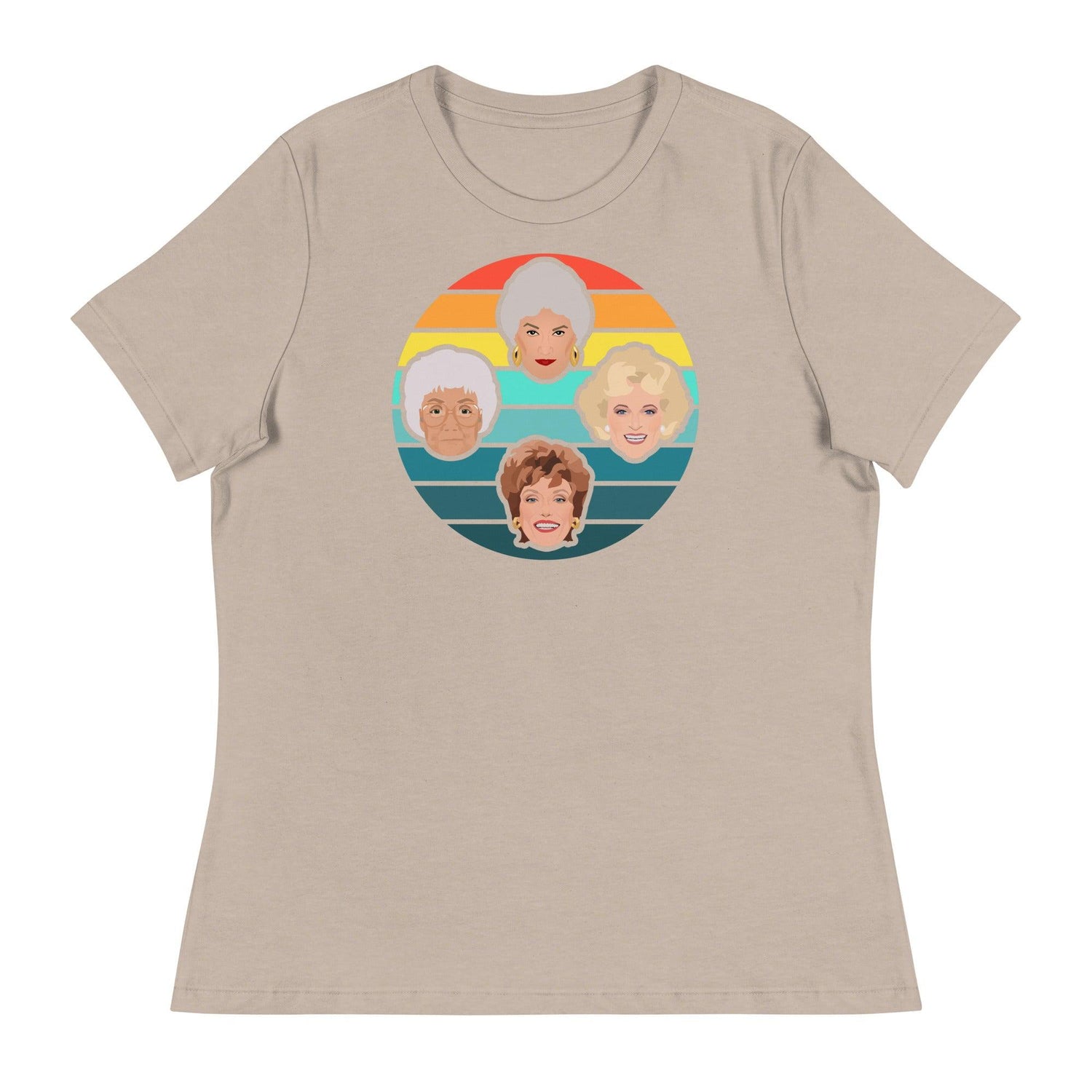 Miami Sunset (Women's Relaxed T-Shirt)-Women's T-Shirts-Swish Embassy