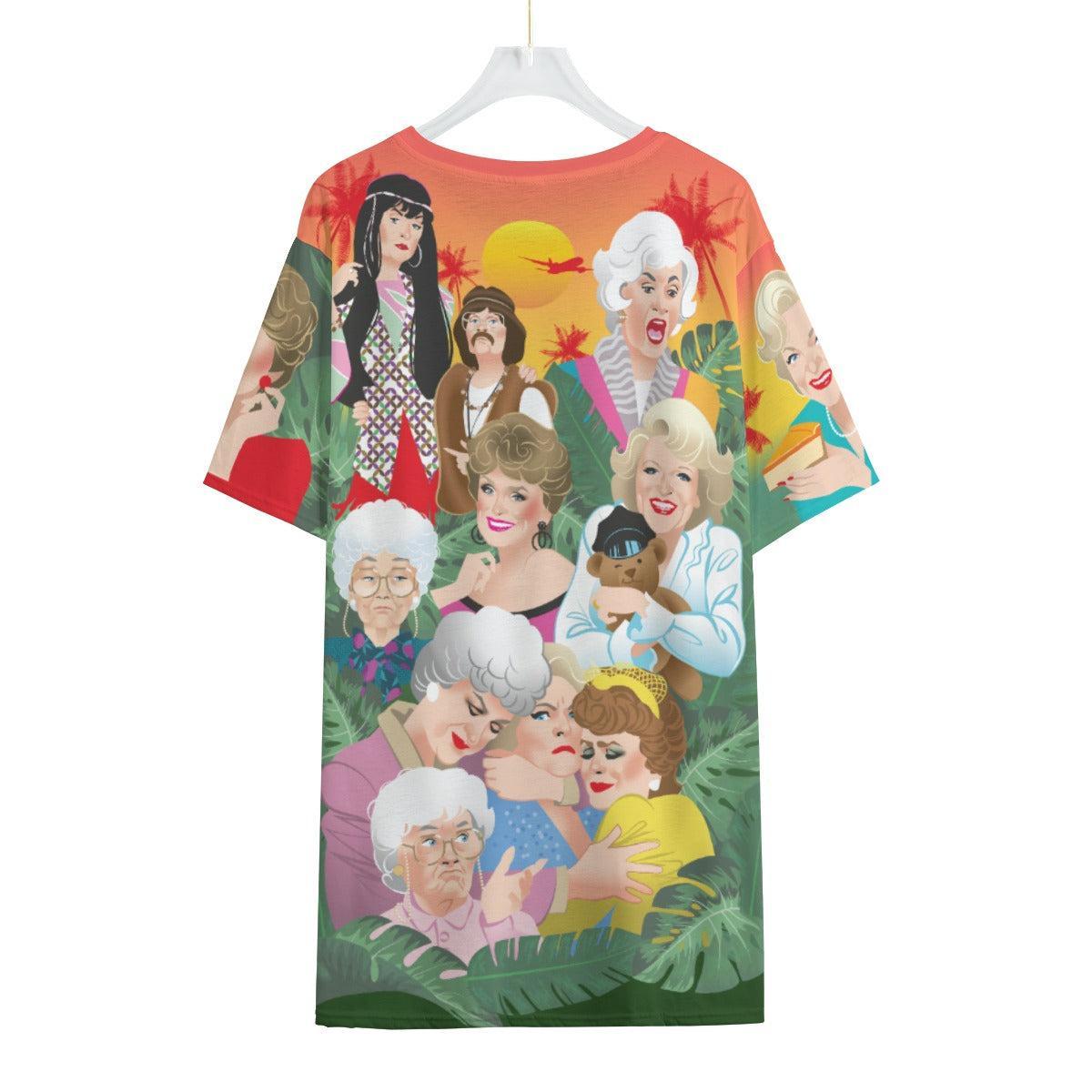 Miami is Nice (Allover T-Shirt)-Allover T-Shirt-Swish Embassy