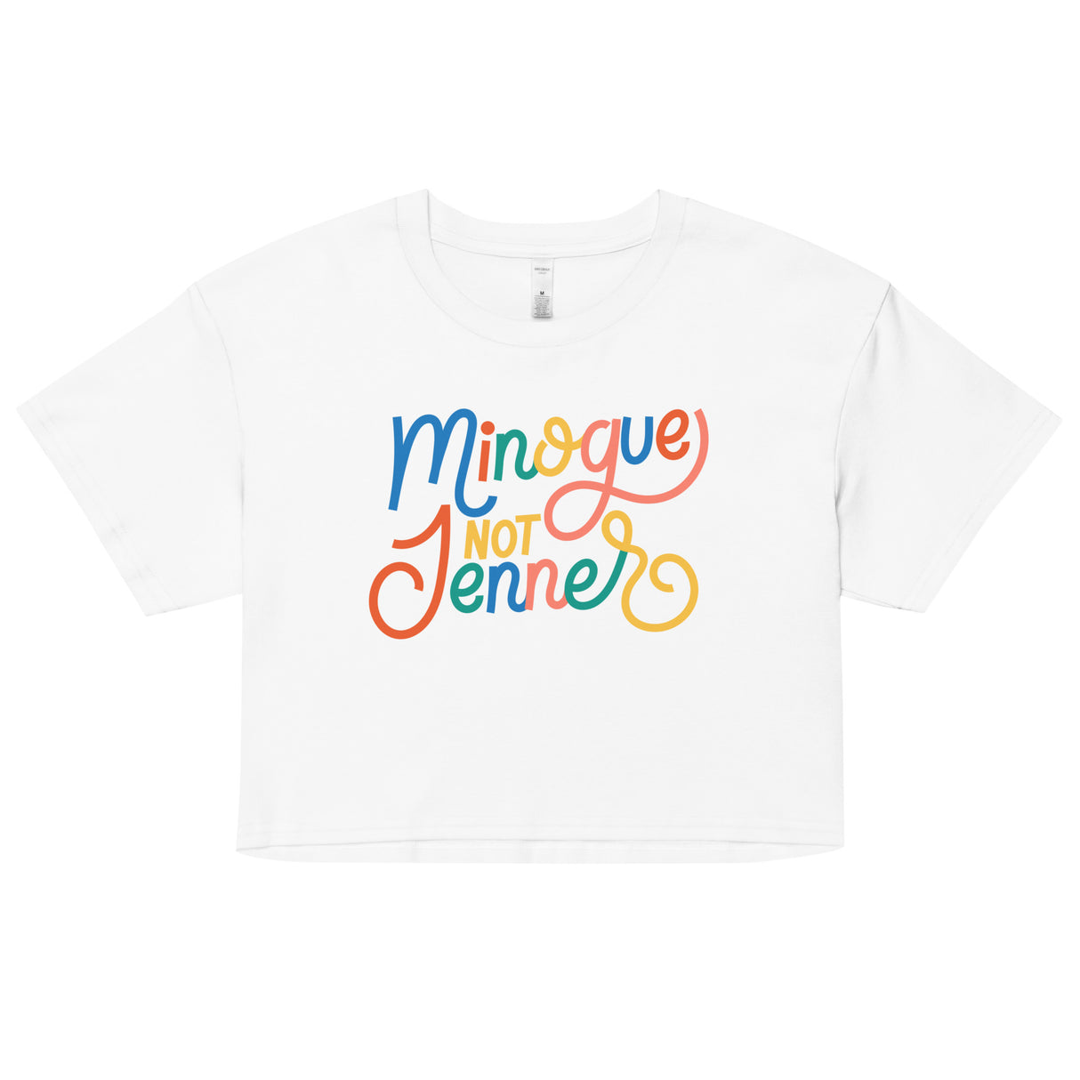 Minogue Not Jenner (Crop Top)-Crop Top-Swish Embassy