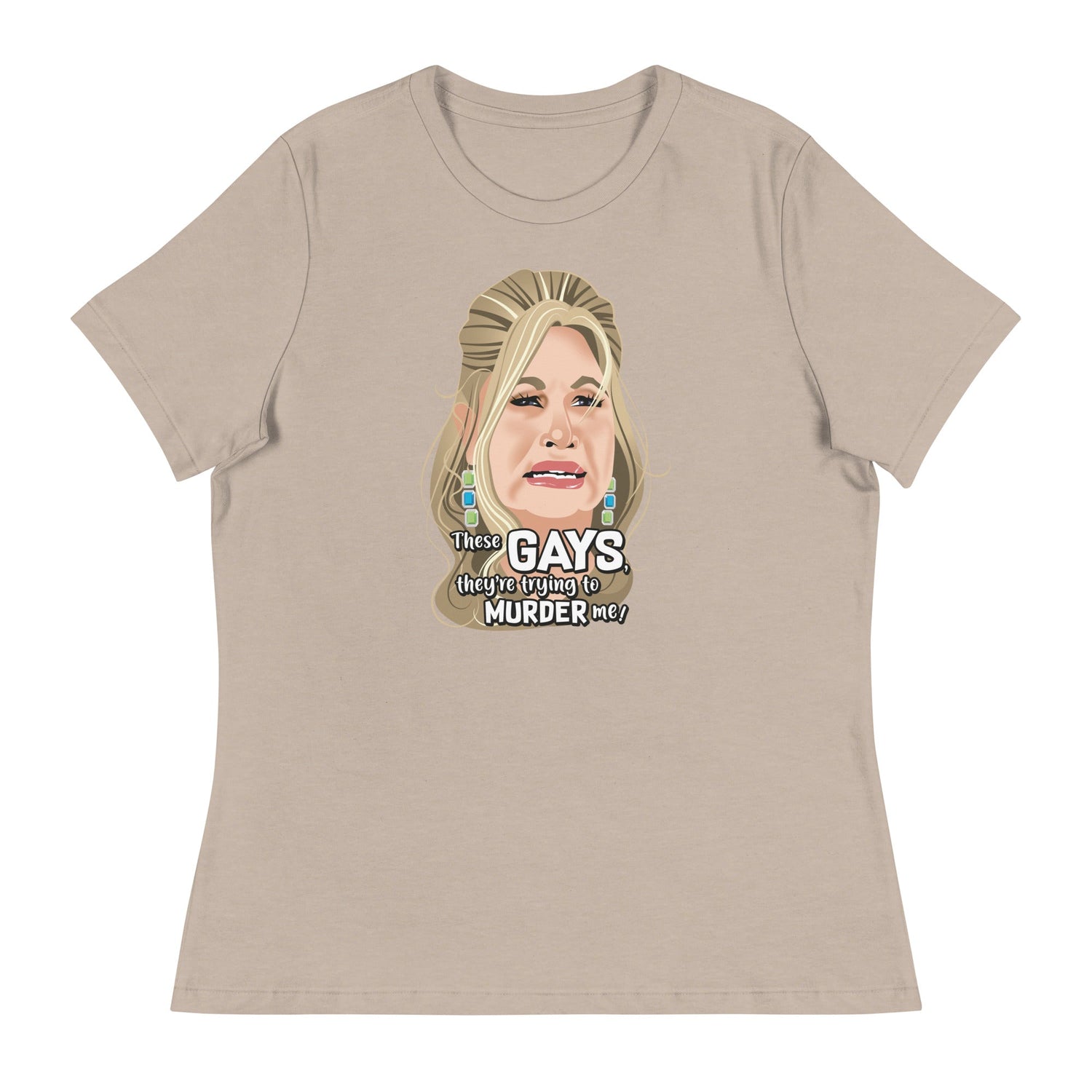 Murder (Women's Relaxed T-Shirt)-Women's T-Shirts-Swish Embassy
