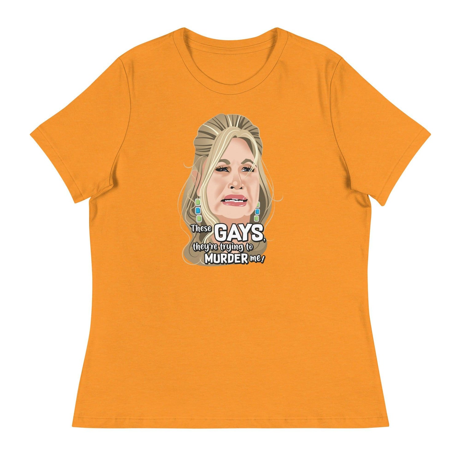 Murder (Women's Relaxed T-Shirt)-Women's T-Shirts-Swish Embassy