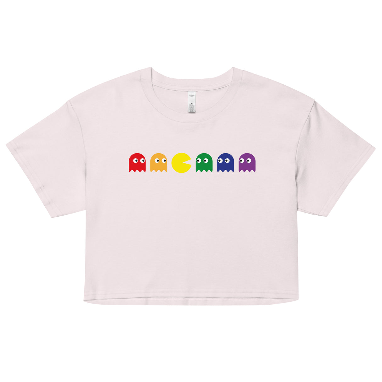 Pac Man Pride (Crop Top)-Crop Top-Swish Embassy